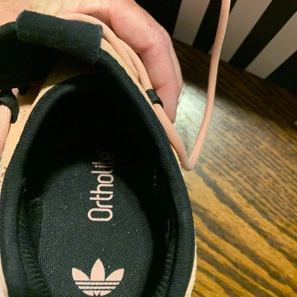 Adidas Tubular Shadow Pink Suede Ortholite sneakers - Picture 2 of 6